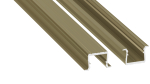 Profile LUMINES type axin Reed Green lacquered 1 m